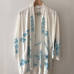 Real Kimono, thin nice cotton blouse made in Japan